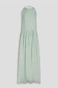 Amiri Stars Fil Coupe Halter Dress - Green