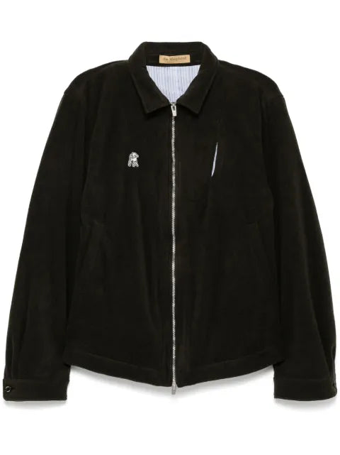 Undercover appliqué logo shirt jacket