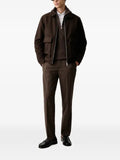 Lindbergh zip-up flap-pocket jacket
