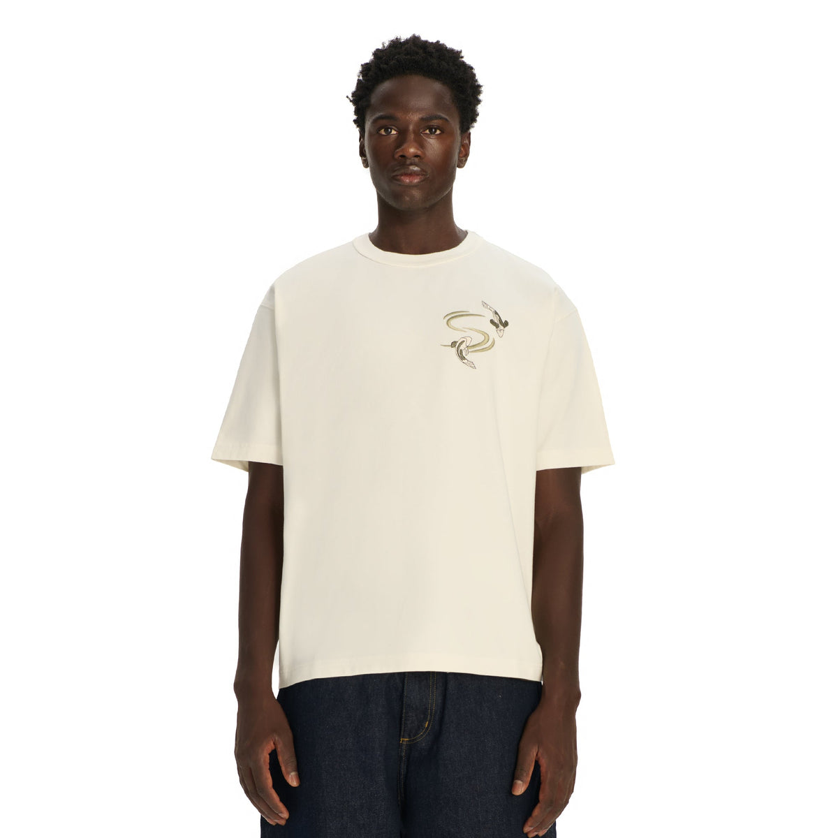 "koi" T Shirt off white