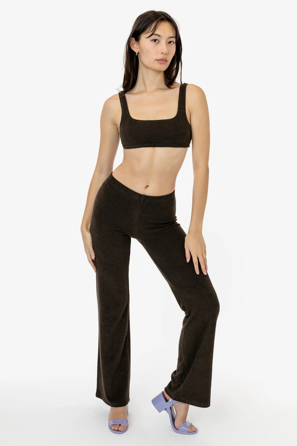 RLT3005 - Loop Terry Squareneck Bra Top