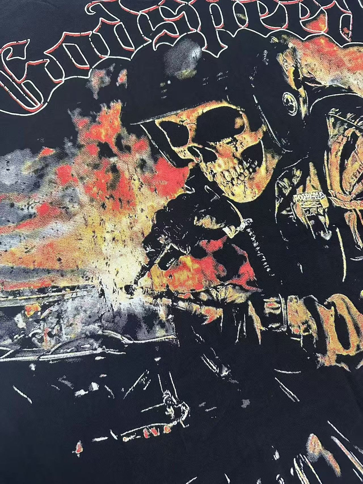 Godspeed Born to Ride Graphic T-Shirt