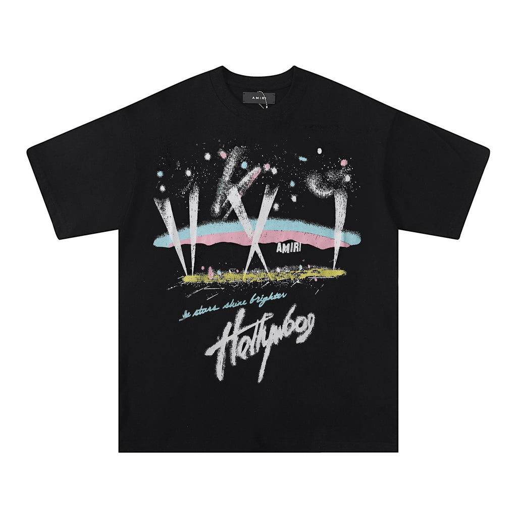AMIRI Abstract Letter Graphic T-Shirt