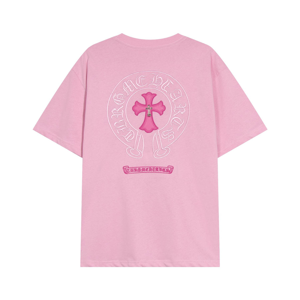 Chrome Hearts Cross Graphic Short-Sleeve T-Shirt